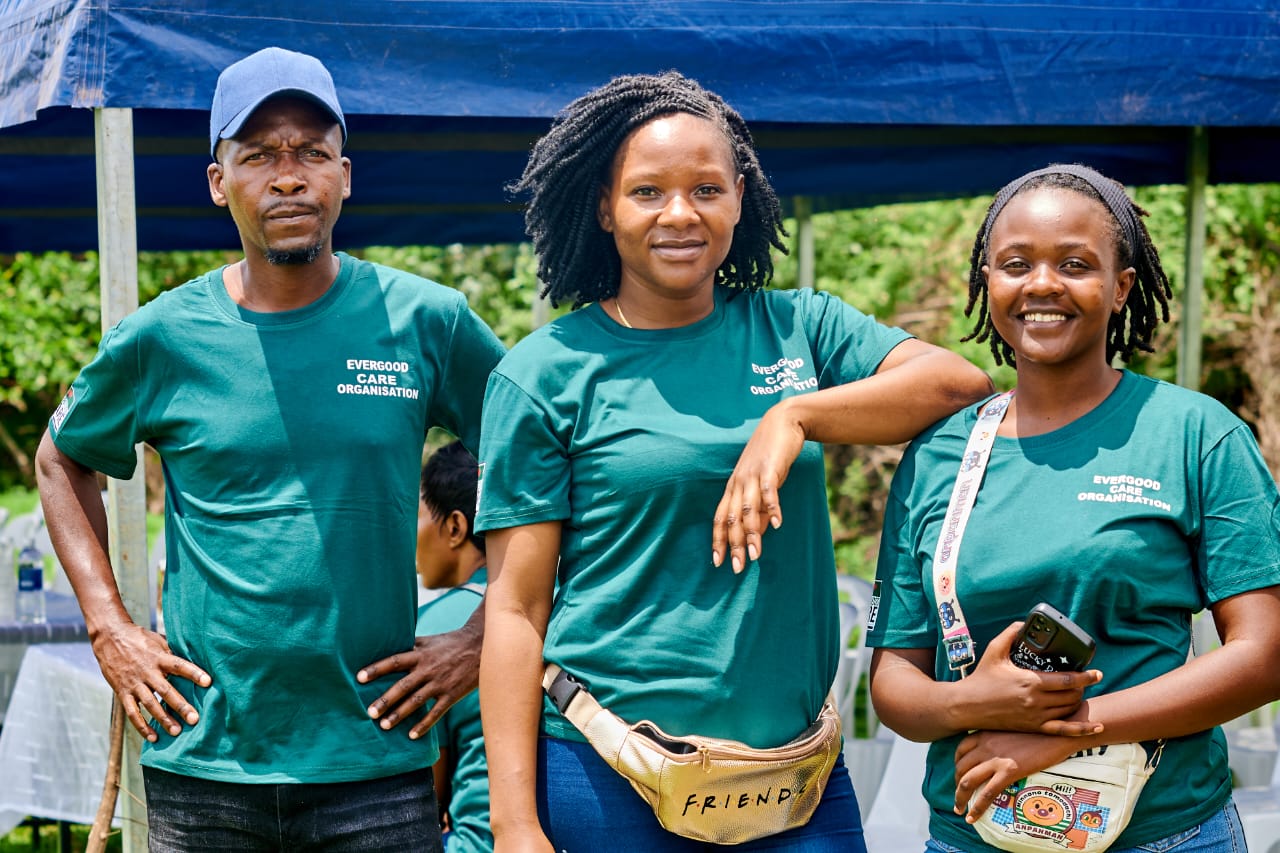 Evergood Medicals team members giving back at a community event