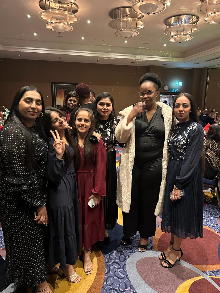 Evergood Medicals colleagues at a formal team night out